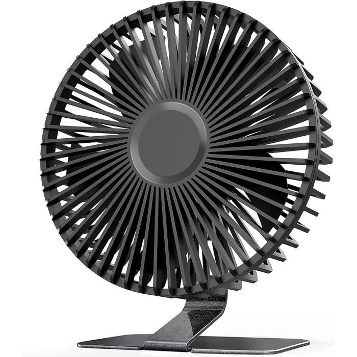 Ventilateur De Bureau USB Portable - Ultra Silencieux, 4 Vitesses Réglables, Alimentation USB, Classe A+++