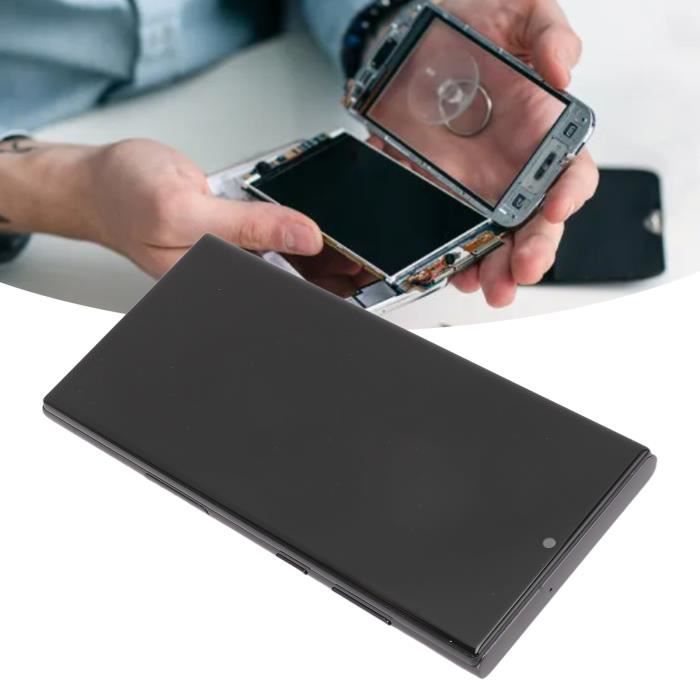 Écran Tactile LCD - SURENHAP - Galaxy S22 Ultra 5G - Remplacement Noir - Installation Facile - Haute Réactivité
