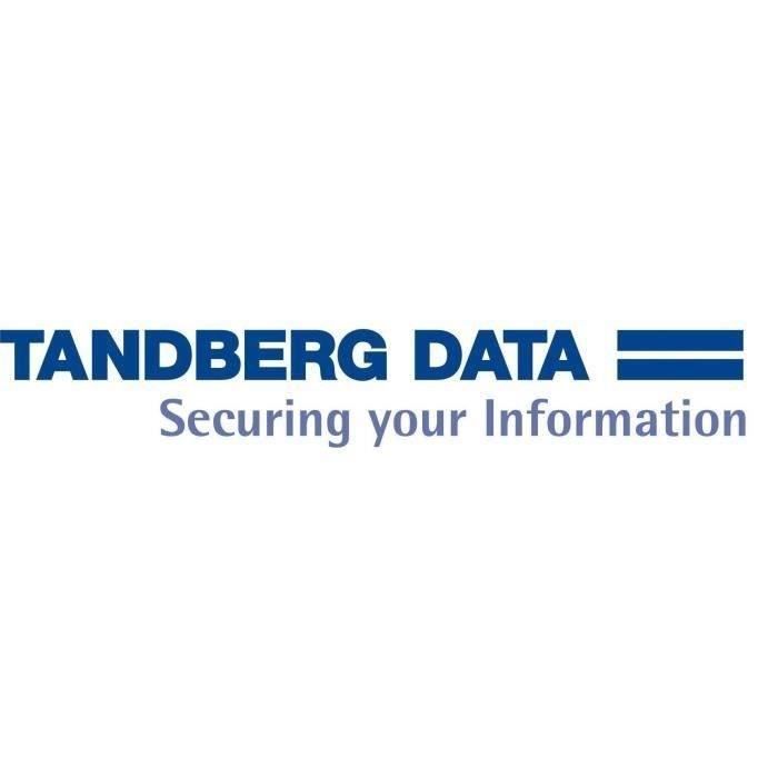 TANDBERG DATA Étiquette de code barres Overland - 110 Pièces