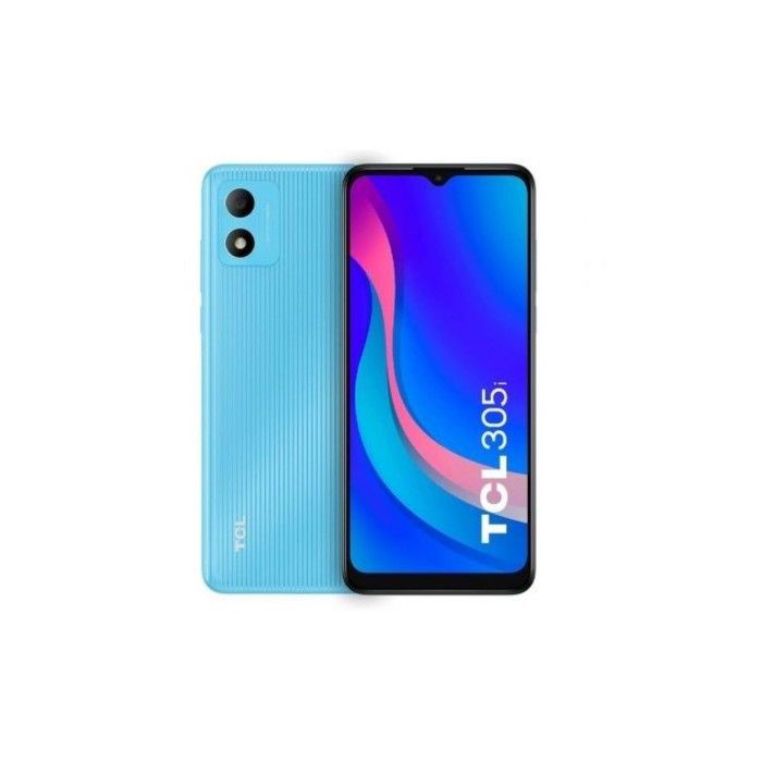 HGJTF per TCL 305i Custodia (6.52 pollici), Nero + Trasparente Ultra Sottile Morbida Silicone TPU Bumper Case Anti Graffio Protettiva Cover per TCL 305i - 2 Pezzi