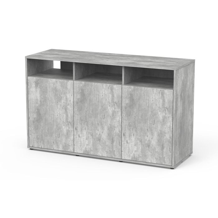 Comparer les prix de Meuble pour terrarium 132x45 - Terratlantis Gris