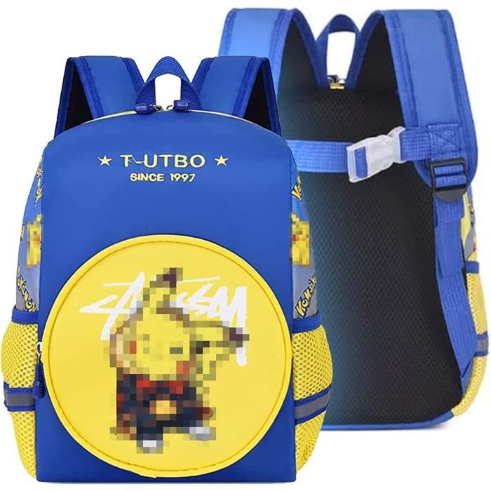 Sac à Dos Enfant Sécurité Réfléchissant - Jaune - Polyester - Neuf Avec Étiquettes - École