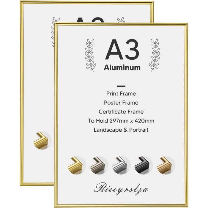 Lot De 4 Cadres D'écran D'impression 39T 61x51cm A3 En Alu Pour Sérigraphie