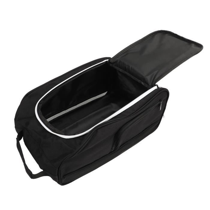 Grand Sac Week-end DSW En Nylon - Noir Et Bronze - Compartiment Chaussures - Neuf