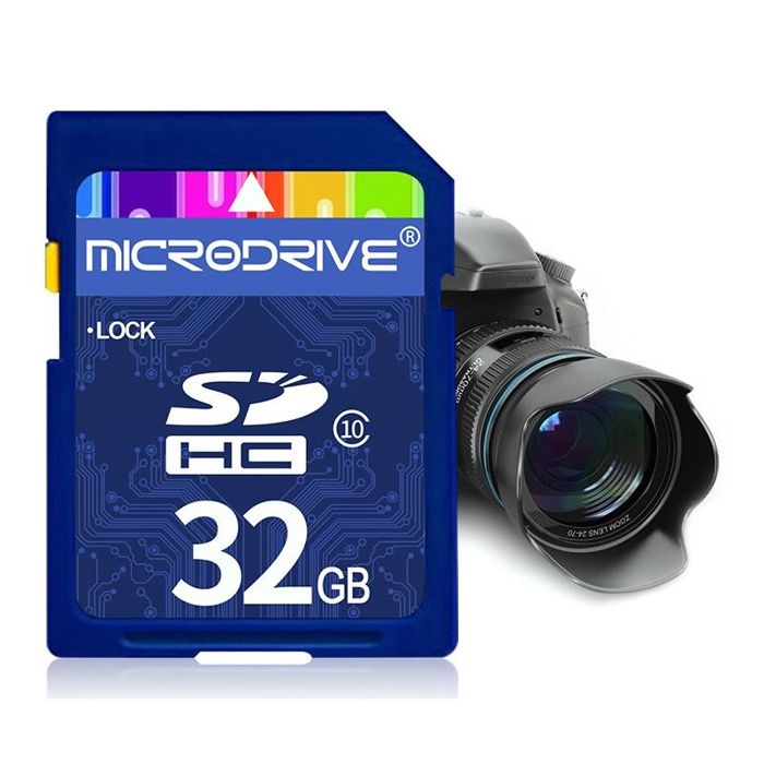 Carte Memoire SD Sdhc Camera Camescope Appareil Photo Universelle Classe 10 ROM 32 Go YONIS