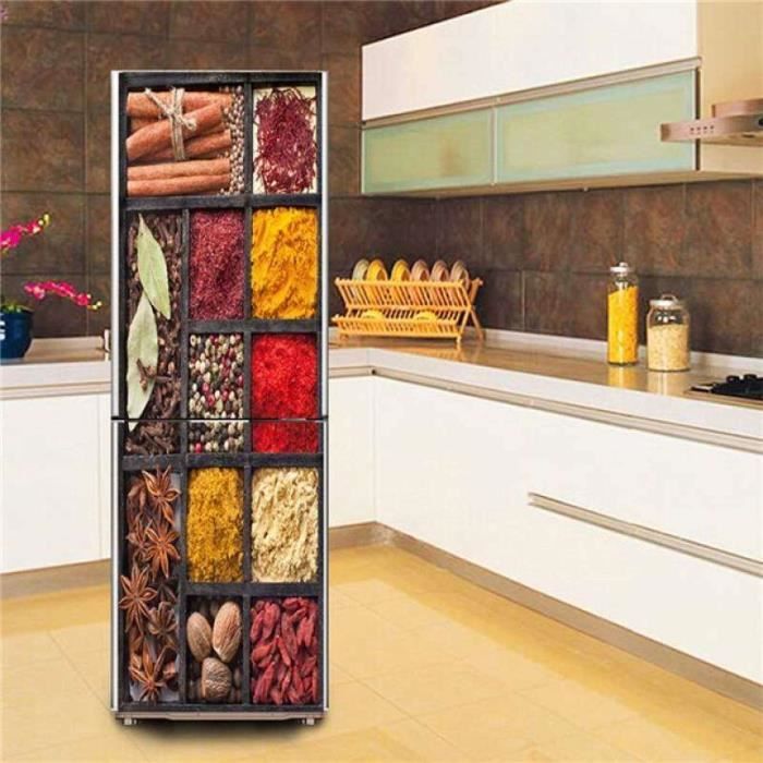 Autocollant Mural Décoration Buanderie - Motif Ferme - Auto-adhésif, PVC - Pour Frigo, Mur, Meuble - 3