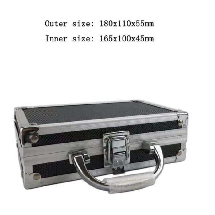 Boîte à Outils Portable Alliage Aluminium SODIAL - Sécurité Et Rangement Pratique