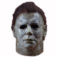 Halloween d'horreur Michael Myers Masque Cosplay Latex Casque intégral Halloween Party Scary Props jouet Décoration Accessoires-1