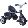 SMOBY Tricycle enfant évolutif Baby Driver Plus - Structure métal - Gris-1