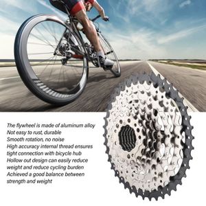 Roue Libre Vélo 7 Vitesses En Acier Inoxydable | Pour VTT | Filetage Haute Précision | Silencieuse Et Durable