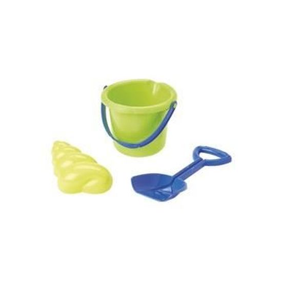 Camion Benne Plage Ecoiffier – Set De Sable Avec Seau, Pelle Et Moule – Fabriqué En France, Dès 18 Mois