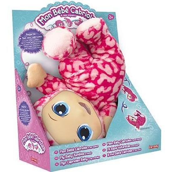Lansay Mon Bebe Cabrioles Et Ses Copains Bebe Cabrioles Poupon A Fonction Des 2 Ans Cdiscount Jeux Jouets