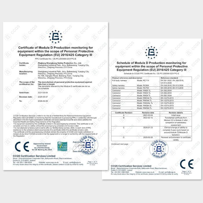 SOB Harnais D’escalade Professionnel – CE EN358/EN813, Rembourrage épais, Réglable – Pour Escalade, Sauvetage, Spéléo