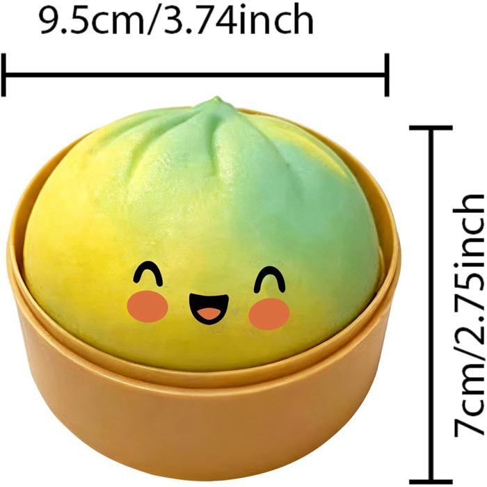 2 Pcs Giant Glitter Dumpling Squishy,Boulette Bao Anti-Stress Presser avec Cuiseur Vapeur,Jouet à Main pour soulager Le Stress - Jeux - Jouets 2 Pcs Giant Glitter Dumpling Squishy,Boulette Bao Anti-Stress Presser avec Cuiseur Vapeur,Jouet à Main pour soulager Le Stress - Jeux - Jouets