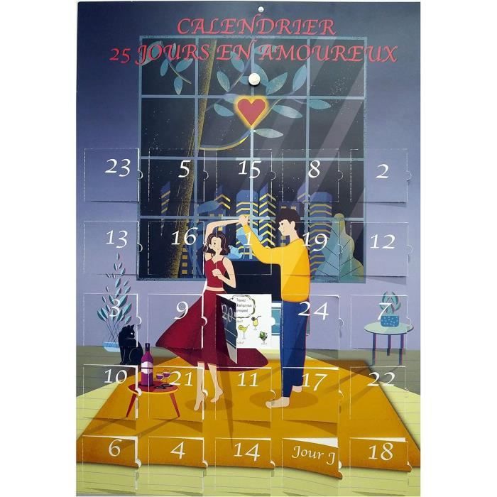 Calendrier De Lavent Amoureux