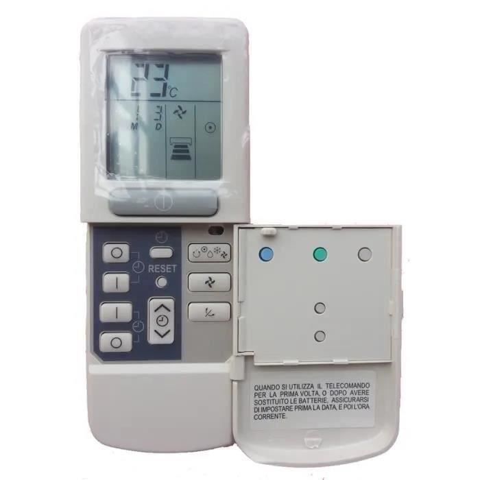 Telecommande Hitachi Climatiseur Télécommande Climatiseur Hitachi - Compatible RAR-2A1, RAR-52P1 Et Autres Accessoire Climatisation Hitachi