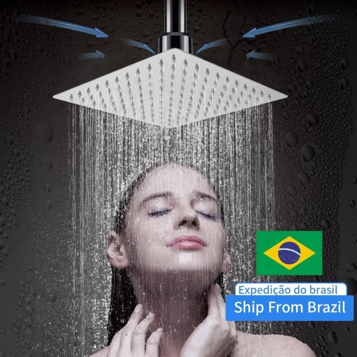 Vision pommeau de douche rond 30cm chrome