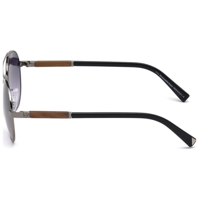 ERMENEGILDO ZEGNA lunettes de soleil aviateur pour hommes EZ0013
