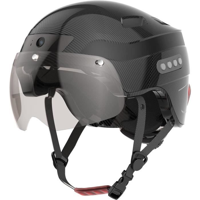 Casque intelligent d appel Bluetooth avec camera enregistreur de conduite integree HD 1080P Cdiscount Sport