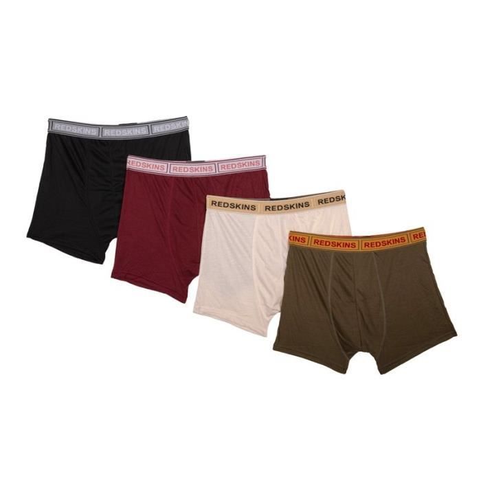 Pack 4 boxer isaac Homme REDSKINS Kaki Cdiscount Pret a Porter