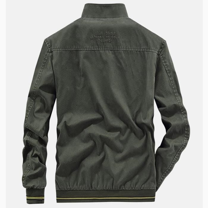 Blouson Homme Léger Et Respirant - Coupe Loose - Pour Toutes Saisons - Style Décontracté Et Tendance