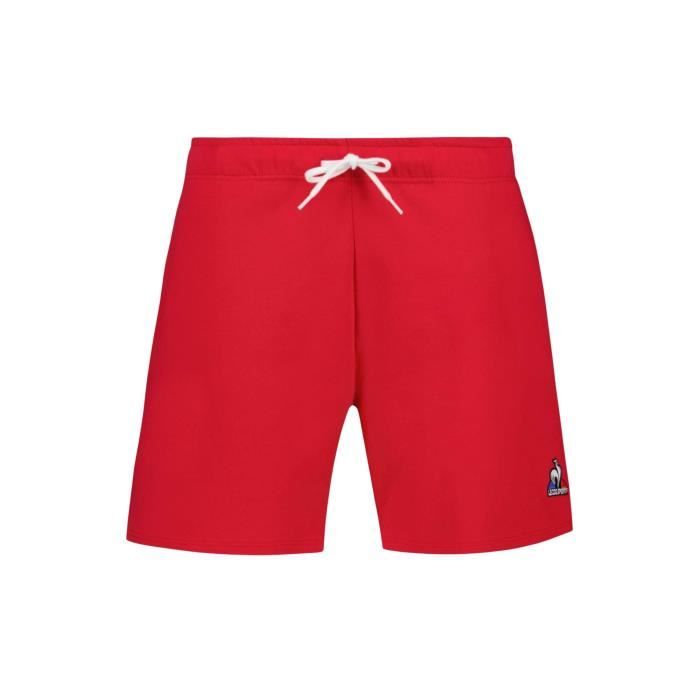 Short le coq sportif rouge online
