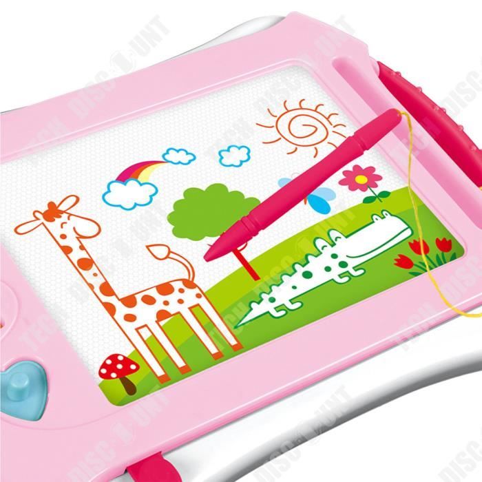 TD® Planche à dessin magnétique pour enfants à quatre couleurs, tableau  d'écriture graffiti pour tout-petits, jouets éducatifs - Cdiscount Jeux -  Jouets