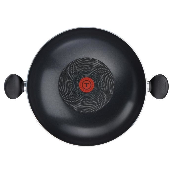 Contenant En Verre Avec Couvercle Riess, 0385-022, Wok Avec Couvercle En Verre 36, CLASSIC - NOIR Obscurantisme Woke