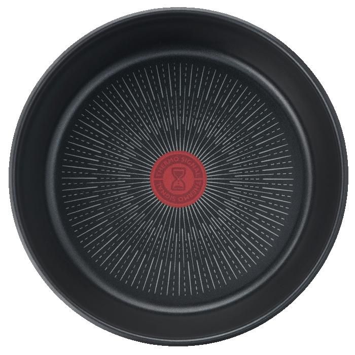 Tefal Ingenio Sauteuse 24cm Induction Eco Resist - Revêtement Titanium Anti-Rayures
