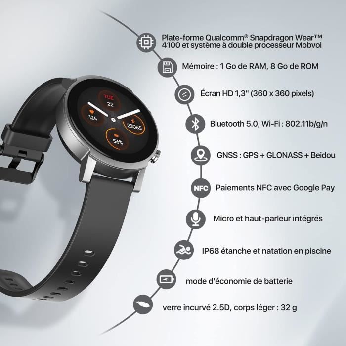Montre connectée wear sale os