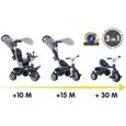 SMOBY Tricycle enfant évolutif Baby Driver Plus - Structure métal - Gris-2