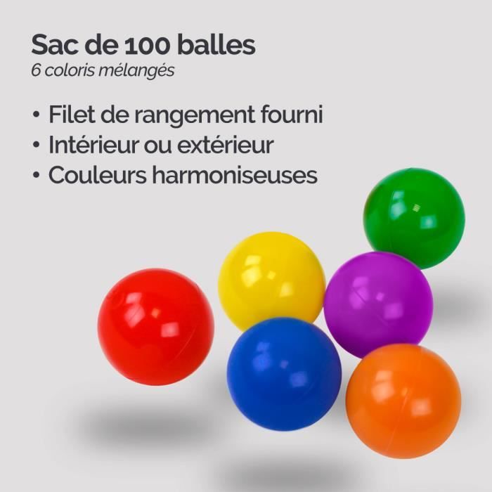 Piscine À Balles Pour Bébé - Piscine A Balle Pour Enfant - Violet