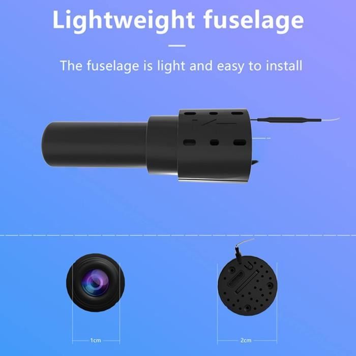 Caméra Espion Cachée | Mini Caméra WiFi | Enregistrement Continu 10 Heures WiFi Caché, Vidéo HD 4K, Stockage Cloud Et SD, Détection De Mouvement Et Vision Nocturne Pour Intérieur/maison