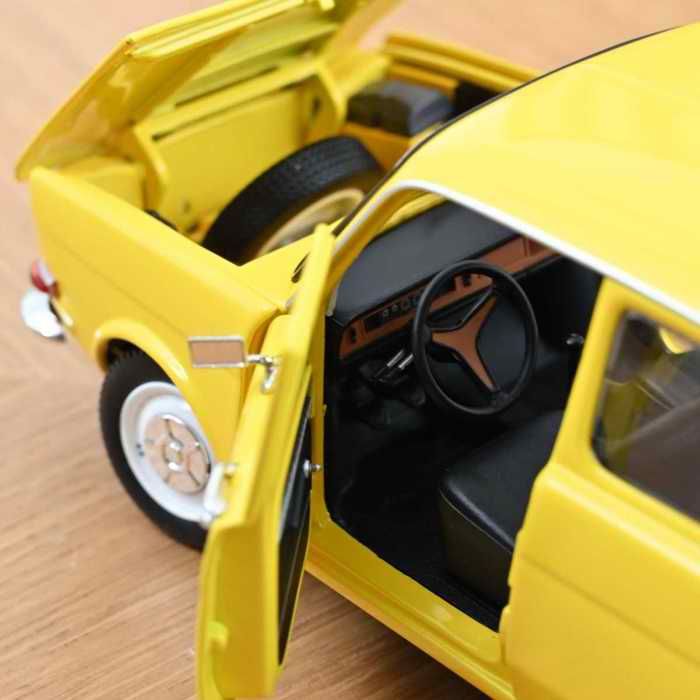 NOREV 185714 SIMCA - 1000 LS 1974 - JAUNE - 1/18 | Achetez sur