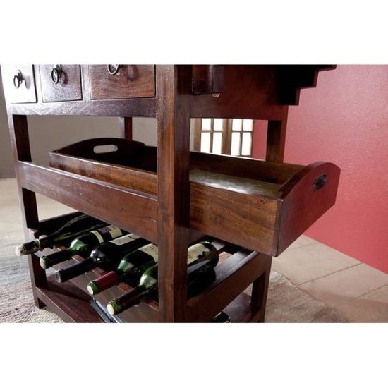 Table Extensible 180-260x90cm - Bois Massif