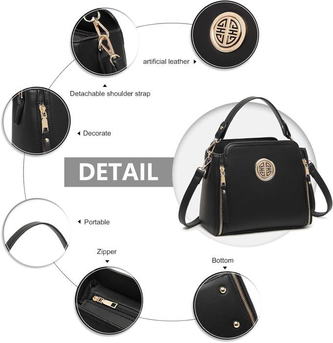 Miss Lulu Sac à Dos Pour Femmes Simili Cuir Clouté Crânes - Élégant Et Pratique Avec Chaîne