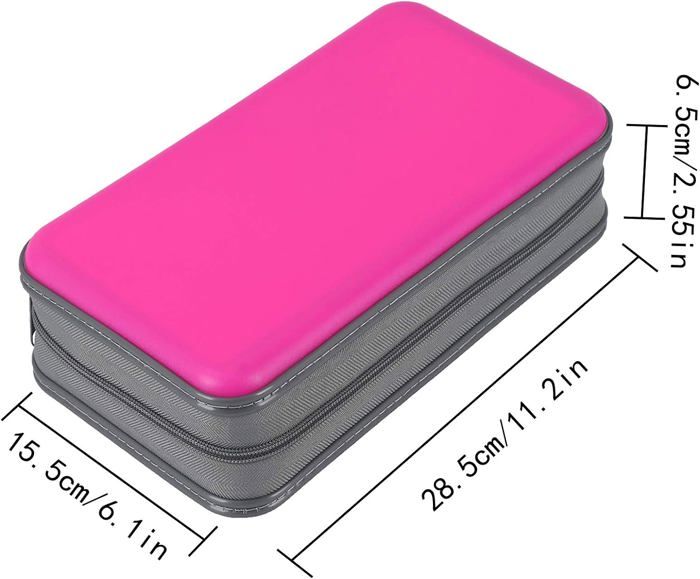 Jojofuny Pochette De Rangement USB Portable 10 Emplacements - Étui Néoprène Pour Clés USB