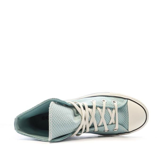 Baskets Turquoise Converse Femme Chuck Taylor All Star Lift