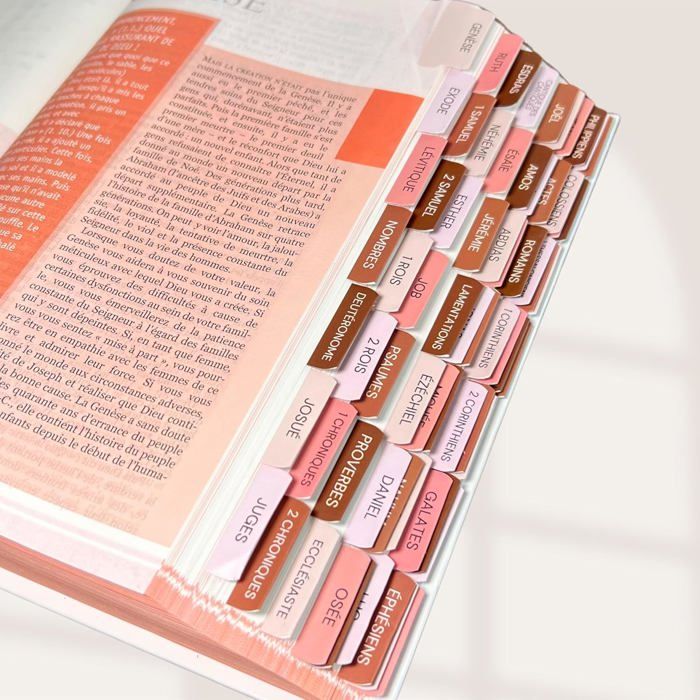 Onglets Autocollants Pour Bible - 150 Pièces Laminées - Repositionnables - Pour Organisation Et étude