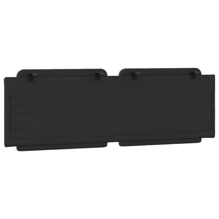 Coussin De Tête De Pilates Noir 5 Cm - Support Confortable En Mousse
