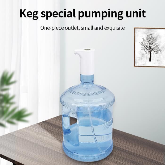 Pompe à bouteille d'eau USB rechargeable Distributeur de bouteille d'eau  universelle pour des bouteilles 5L / 7.5L / 11l / 18.9L - Cdiscount Maison