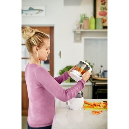 Philips Avent Robot Cuiseur Mixeur Scf875 02 Bol 4 En 1 Cdiscount Puericulture Eveil Bebe