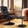 Fauteuil salon ergonomique