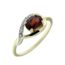 bague or jaune grenat bague or jaune grenat