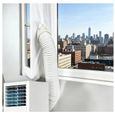 300CM Kit Calfeutrage Climatiseur, Joint de Fenêtre Climatisation Mobile, Tissu Hot Air Stop Fonctionne avec Toutes Les Unités