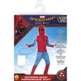 Déguisement Spider-Man Homecoming - Sweat avec Couvre-bottes et Cagoule - Taille L-0