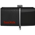 Clé USB SANDISK Ultra Dual - 64Go - USB 3.0/micro USB - Noir-0