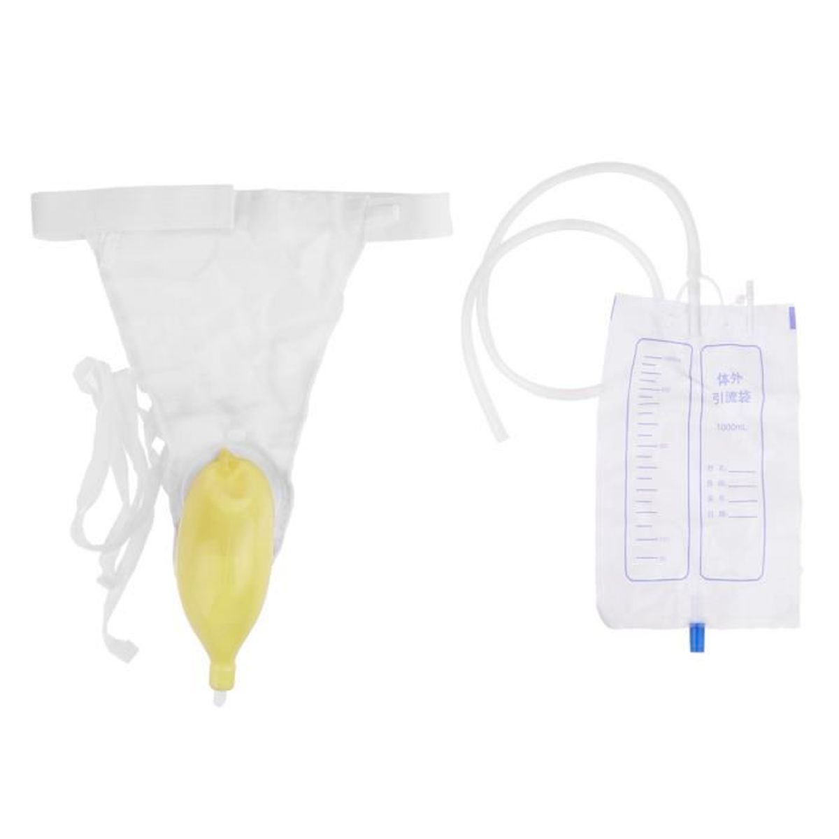 Homme 1000ml Poche A Urine Portable Toilette Voyage Collection Urinal Pour L Incontinence Urinaire Convient Personnes Agees Malades Achat Vente Poche A Urine Homme 1000ml Poche A Urine Cdiscount