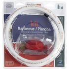 Kit Propane pour plancha et barbecue - COOKINGBOX - Flexible raccord 1 m en caoutchouc