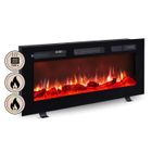 Cheminée électrique BALDERIA Leif 40 - 3 en 1 - noir